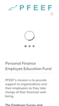 Mobile Screenshot of pfeef.org